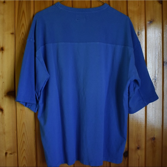 Oversized blue t-shirt from Urban Planet. - Picture 3 of 4